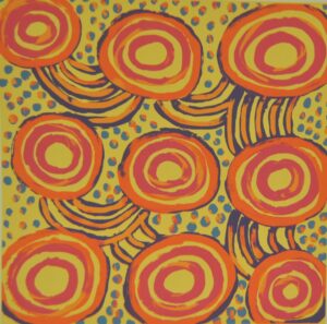 Rockholes Nora Davidson - Print - Nora Nyutjanka Davidson