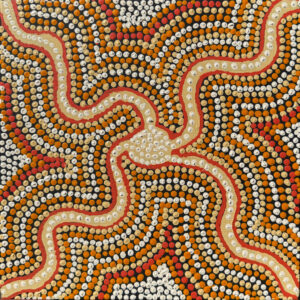 Kungkarrangkalpa (Seven Sisters) - Angilyiya Mitchell - Painting - Angilyiya Mitchell