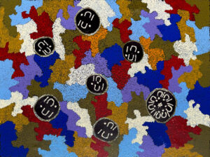 Kungkarrangkalpa (Seven Sisters) - Painting - Joy Nginana Lyons