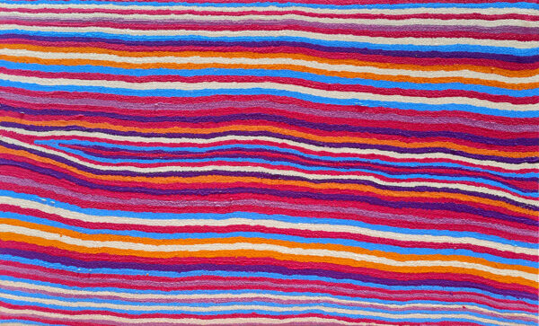 Kungkarrangkalpa (Seven Sisters) - Angilyiya Mitchell - Painting - Angilyiya Mitchell