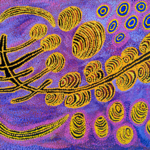 Kungkarrangkalpa (Seven Sisters) - Kuru Ala - Painting - Maureen Douglas