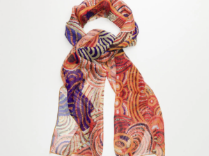 Nora Davidson Sheer Scarf - -