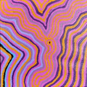 Kungkarrangkalpa (Seven Sisters) - Angilyiya Mitchell - Painting - Angilyiya Mitchell