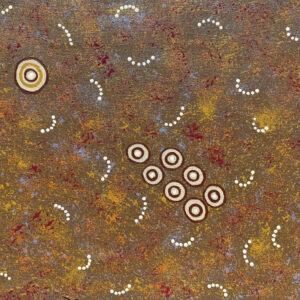 Kungkarrangkalpa (Seven Sisters) - Painting - Margie Leo