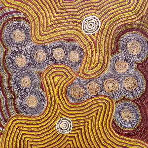 Kungkarrangkalpa (Seven Sisters) - Painting - Sonia Mitchell