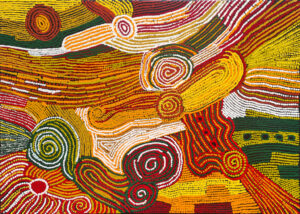 Wati Kutjarra - Janet Forbes - Painting - Janet Forbes