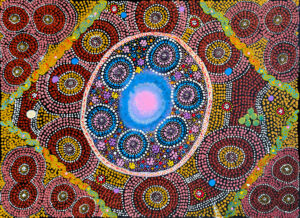 Kungkarrangkalpa (Seven Sisters) - Painting - Chantelle (Jessica) Lyons