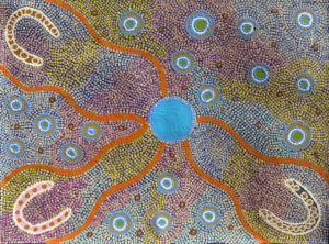 Kungkarrangkalpa (Seven Sisters) - Painting - Leshell McLean