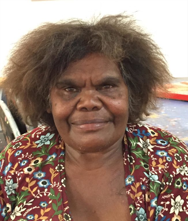 Dorothy Richards Portrait of Aboriginal Artist Dorothy Richards