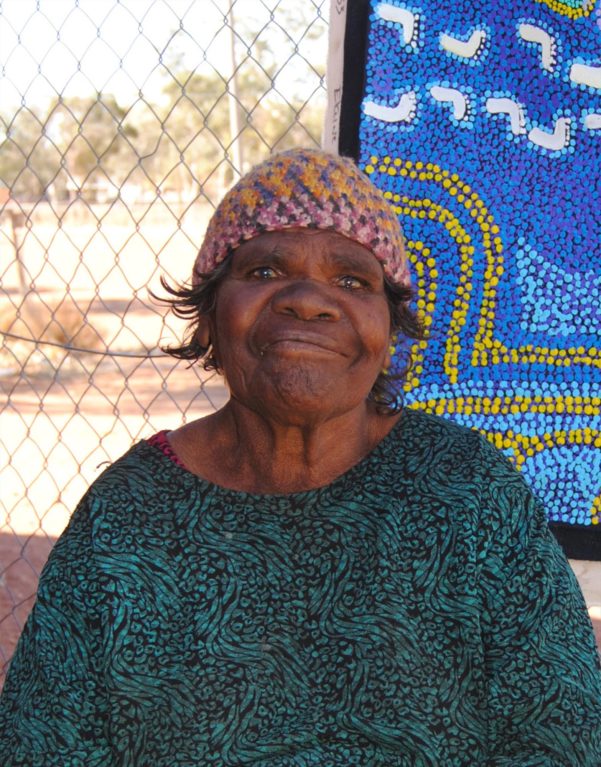 Portrait of Aboriginal Artist Elaine Warnatjura Lane