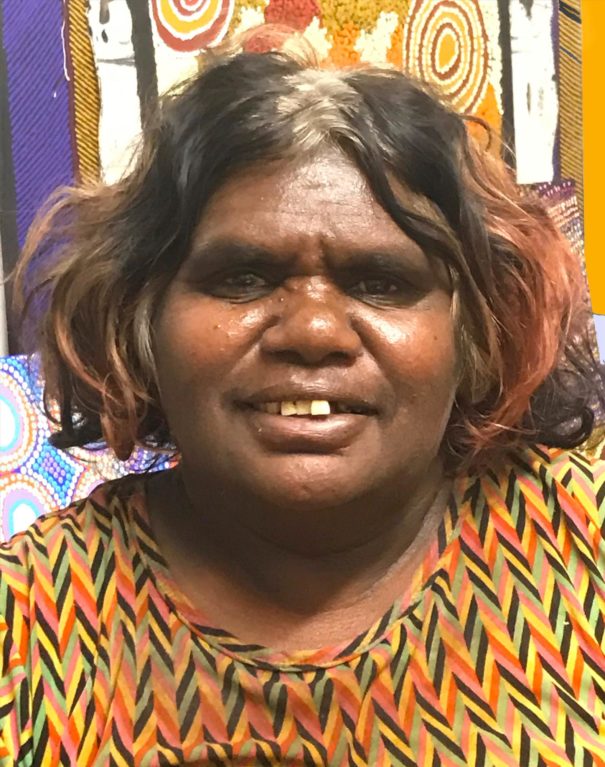 Portrait of Aboriginal Artist Heather Brown