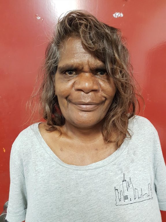 Portrait of Aboriginal Artist Prudence Scott