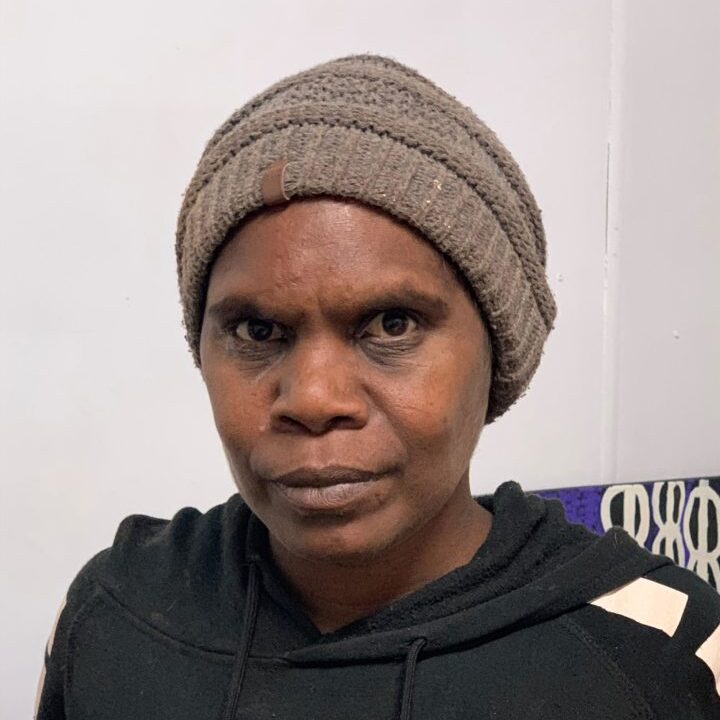 Portrait of Aboriginal Artist Delilah Ngarapai Lane