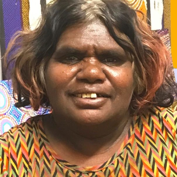 Portrait of Aboriginal Artist Heather Brown
