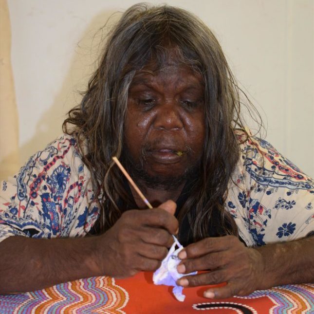 Portrait of Aboriginal Artist Lynette Brown