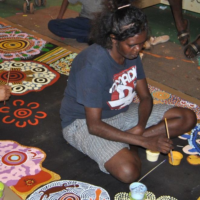 Portrait of Aboriginal Artist Nekeisha Mitchell