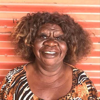 Portrait of Aboriginal Artist Paula Sarkaway Lyons