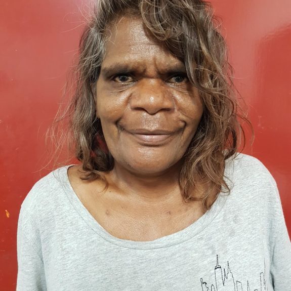 Portrait of Aboriginal Artist Prudence Scott